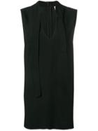 Red Valentino V-neck Top - Black
