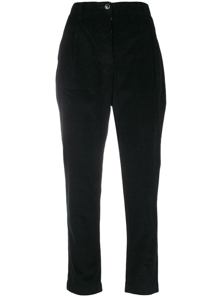 Nine In The Morning Simon Corduroy Trousers - Black