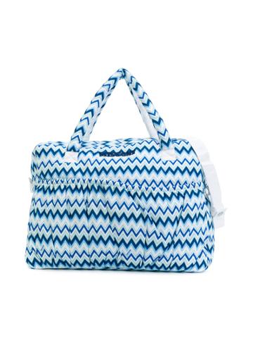 Missoni Kids Zig-zag Changing Bag - Blue