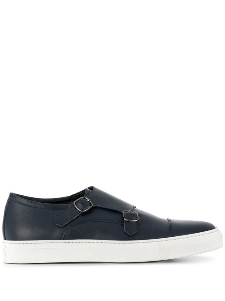 Scarosso Monk Strap Sneakers - Blue