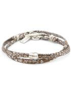 1-100 Small Bead Rawhide Bracelet