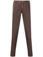 Berwich Slim-fit Straight-leg Jeans - Brown