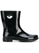 Chiara Ferragni Rain Boots - Black