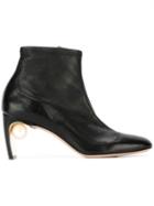 Nicholas Kirkwood 70mm 'maeva' Pearl Ankle Boots