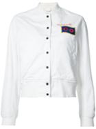 Maharishi - Stadium Rooster Embroidered Bomber Jacket - Women - Cotton - 8, White, Cotton