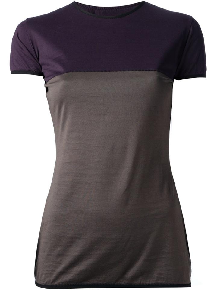Jean Paul Gaultier Vintage 'short' T-shirt - Pink & Purple