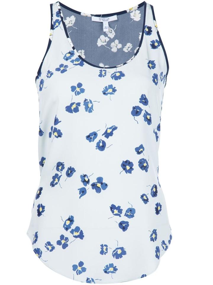 Derek Lam 10 Crosby Floral Tank Top
