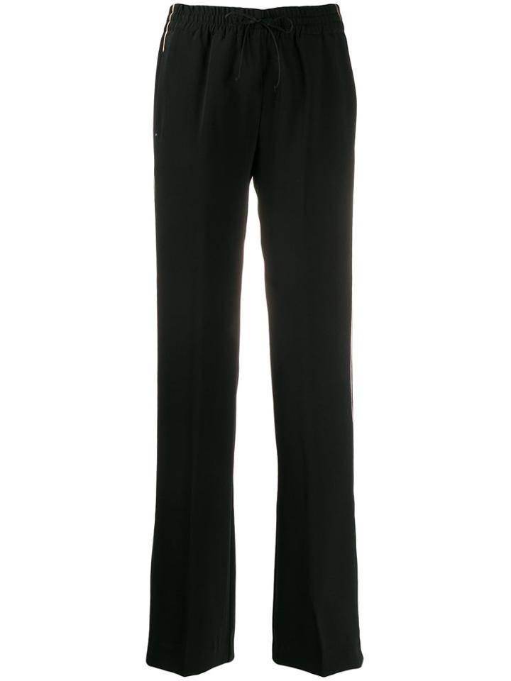Ermanno Ermanno Straight Leg Track Pants - Black