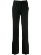 Ermanno Ermanno Straight Leg Track Pants - Black