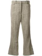 Simone Rocha Houndstooth Flared Trousers