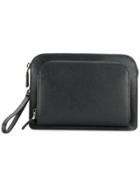 Prada Zipped Clutch Bag - Black