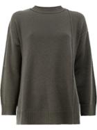 Lamberto Losani Ribbed Cashmere Jumper - Green