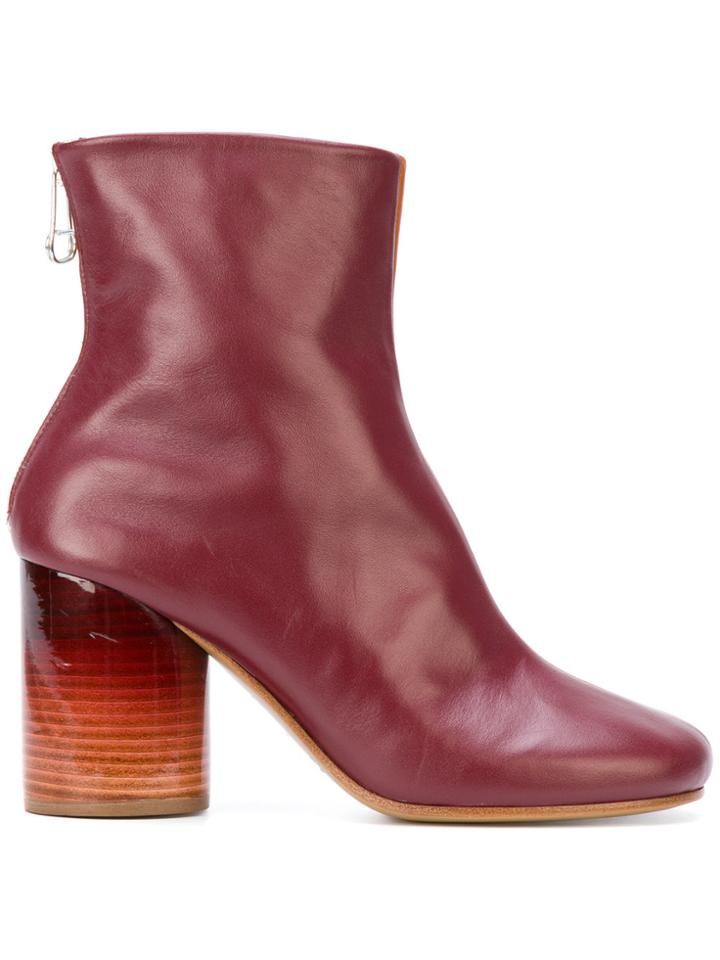 Maison Margiela Colour Block Boots - Brown