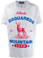Dsquared2 Distressed Effect T-shirt - Grey