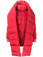 Balenciaga Swing Puffer Jacket - Red