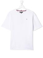 Tommy Hilfiger Junior Teen Classic Logo T-shirt - White
