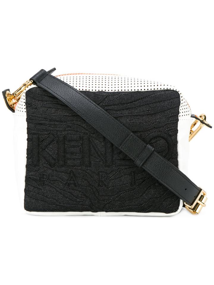 Kenzo Kombo Crossbody Bag, Women's, Black, Rayon/polyester/spandex/elastane/polyurethane
