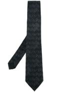 Bottega Veneta Square Pattern Tie - Black