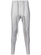 Nude Drawstring Track Pants - Grey