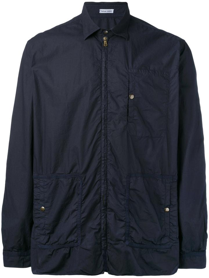 Tomas Maier - Caban Riviera Jacket - Men - Cotton - Xl, Blue, Cotton