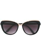 Dolce & Gabbana Eyewear Cat-eye Frame Sunglasses - Black