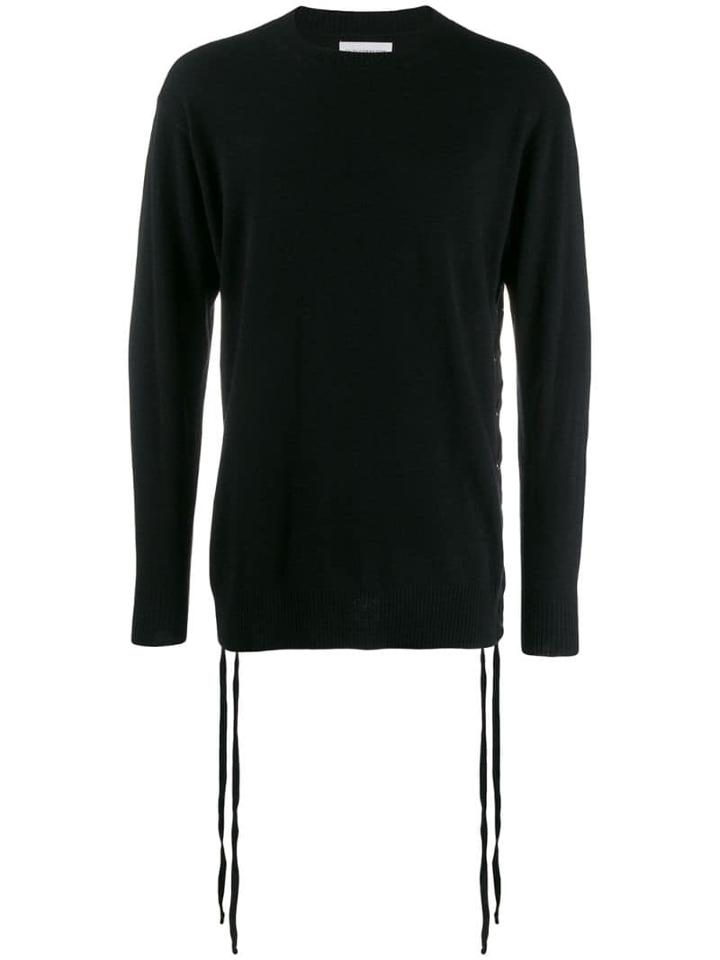 Faith Connexion Loose-fit Drawstring Jumper - Black