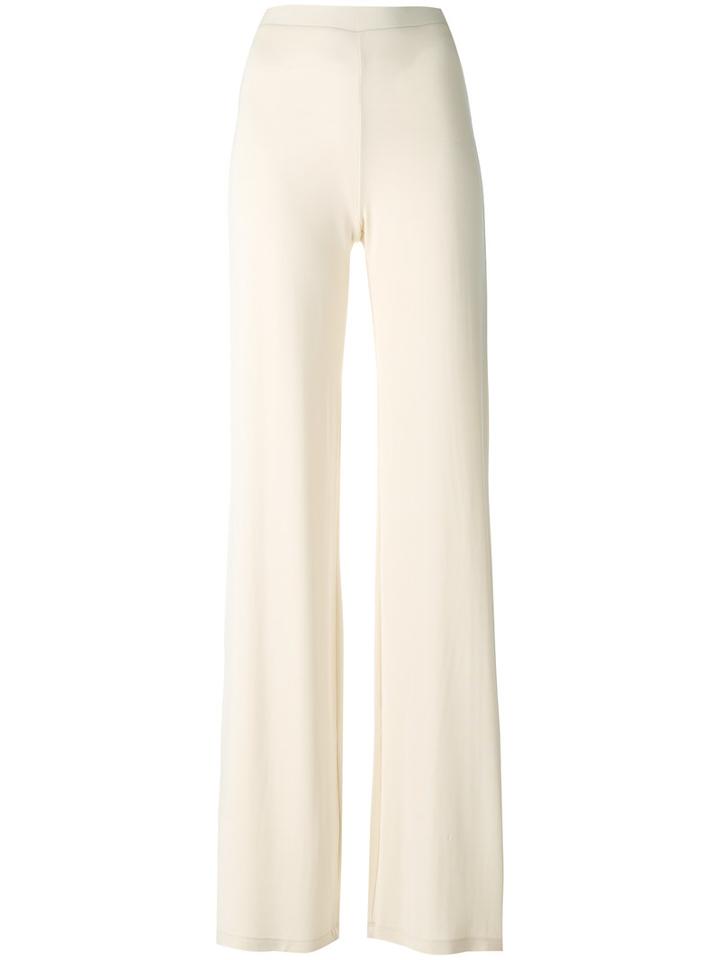 Plein Sud Wide-leg Trousers, Women's, Size: 40, Nude/neutrals, Spandex/elastane/viscose
