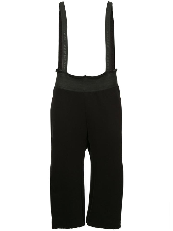 Zambesi Brace Stompers Track Trousers - Black