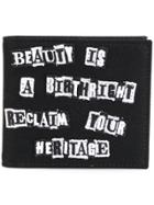 Valentino Valentino Garavani Wallet With Jamie Reid Patches - Black