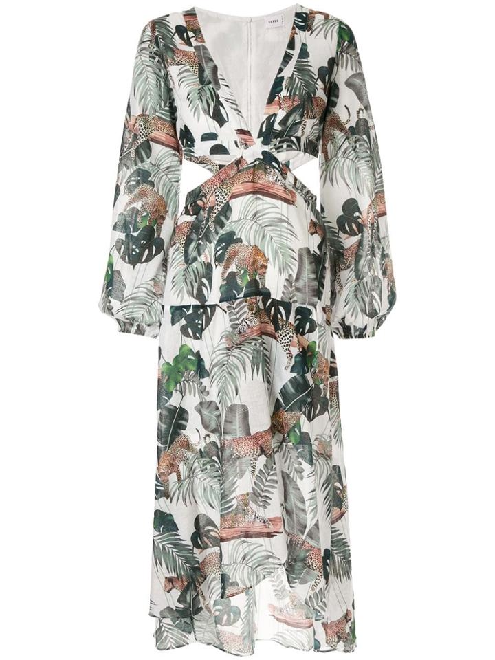 Suboo Xenia Cut-out Detail Dress - White