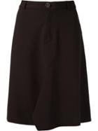 Uma Raquel Davidowicz Flared Skirt, Women's, Size: 46, Black, Polyester