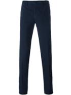 Incotex Slim-fit Trousers, Men's, Size: 46, Blue, Cotton/spandex/elastane