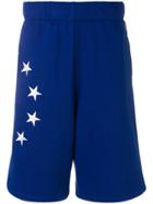 Études Star Patch Track Shorts - Blue