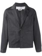 Ganryu Comme Des Garcons Rigid Jacket, Men's, Size: Small, Grey, Cotton/polyester