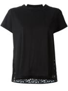 Sacai Lace Insert T-shirt
