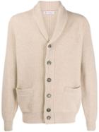 Brunello Cucinelli Corded Knit Cardigan - Neutrals