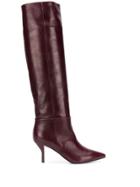 Semicouture High-heel Knee-length Boots - Purple