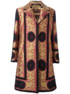 Etro Geometric Print Coat - Multicolour