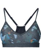 The Upside - Camouflage Print Sports Top - Women - Polyamide - S, Grey