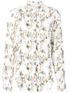 Off-white Floral Print Shirt