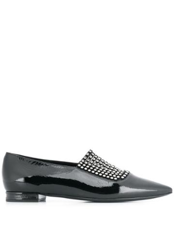Casadei Bellatrix Flat Shoes - Black