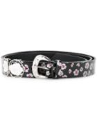 Mikio Sakabe - Flower Buckle Belt - Women - Synthetic Resin - 110, Women's, Black, Synthetic Resin