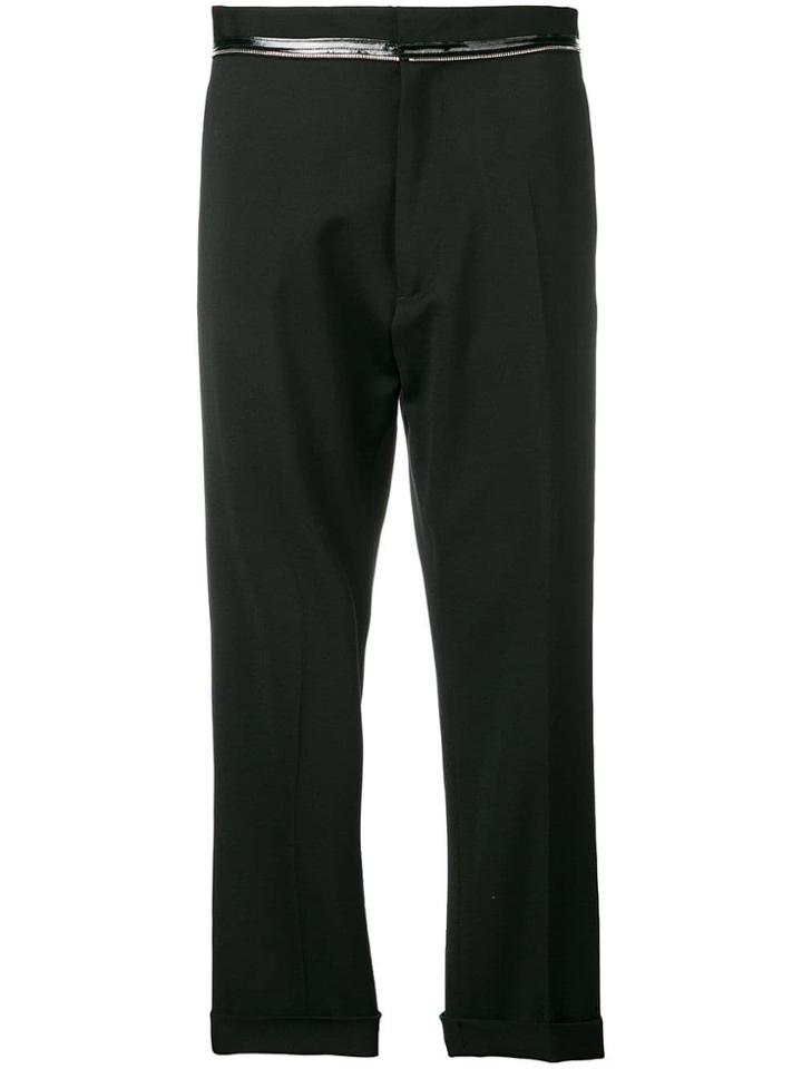 Dsquared2 Tailored Wide-leg Trousers - Black