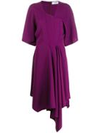 Chalayan Ruched Detail Dress - Purple