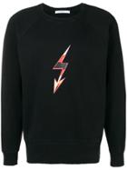 Givenchy Lightning Bolt Arrow Sweatshirt - Black