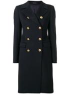 Tagliatore Military Coat - Blue