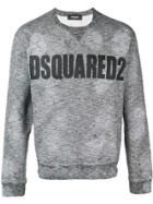 Dsquared2 Front Printed Sweatshirt - Grey