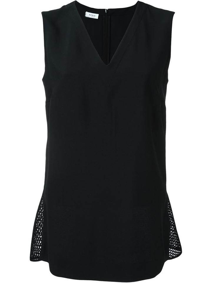 Akris Mesh Hem Tank Top