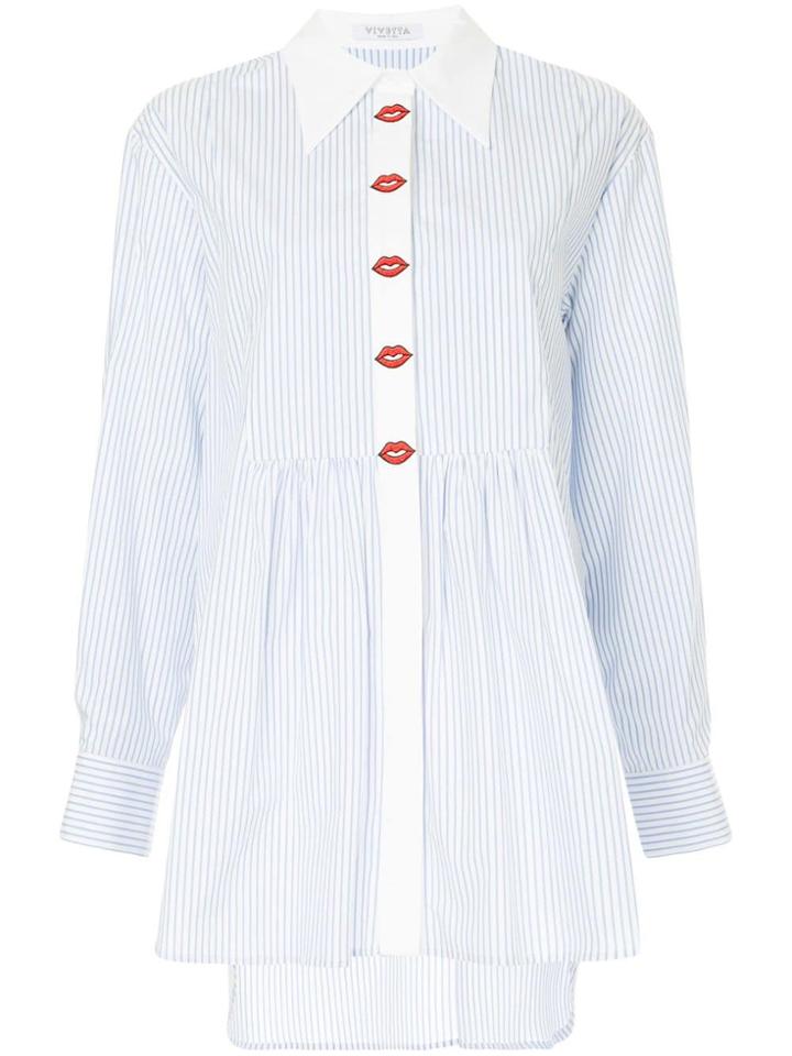 Vivetta Baby Doll Shirt Blouse - White