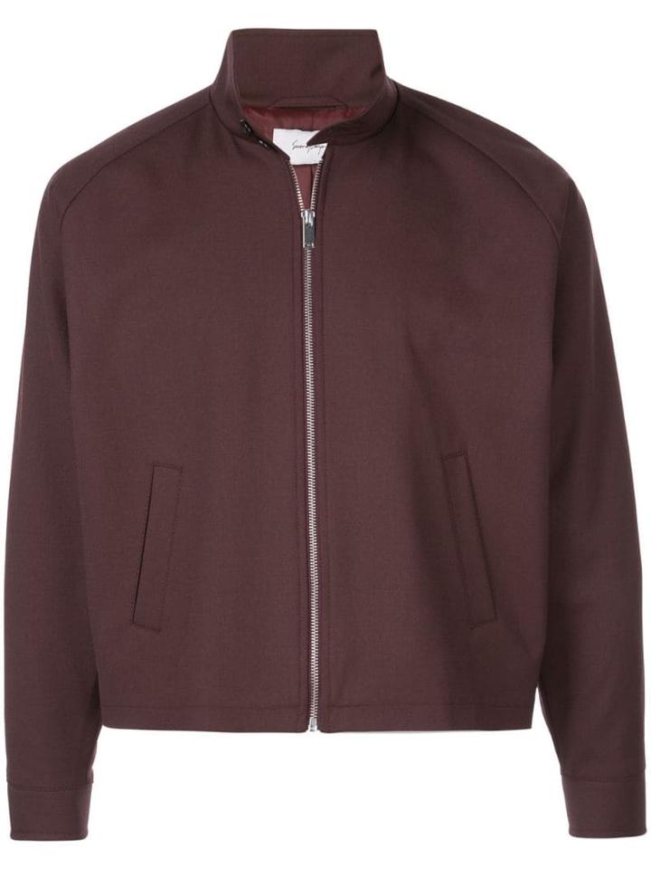 Second/layer Zipped Jacket - Red